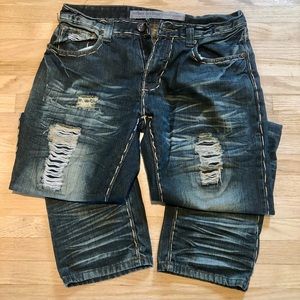 Urban Heritage distressed jeans